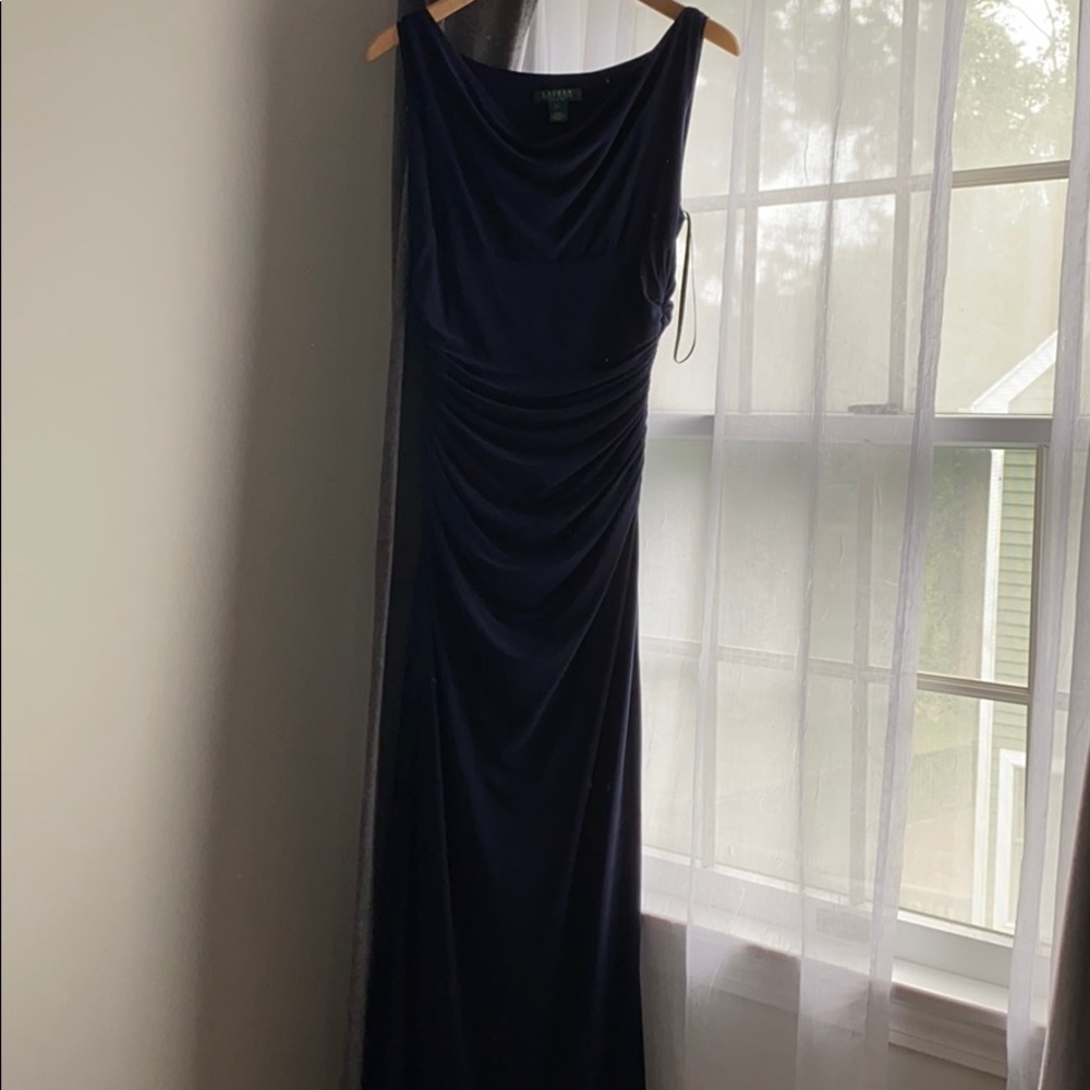 navy blue ralph lauren dress
